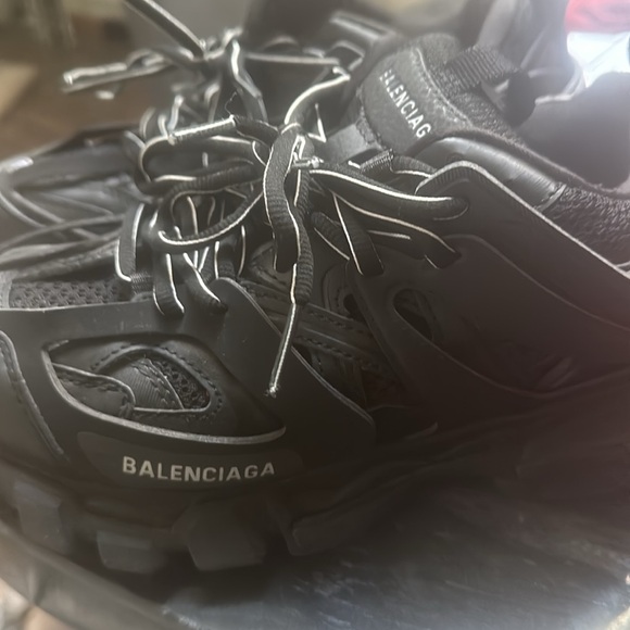 Black Authentic Track Runners  Balenciagas - Picture 10 of 11